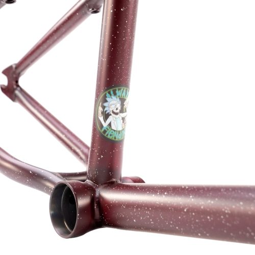 Fiend Reynolds V2 Frame (merlot splatter) - rideonline bmx shop